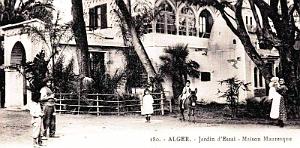 2147- Alger - Jardin d'essai- Maison Mauresque2